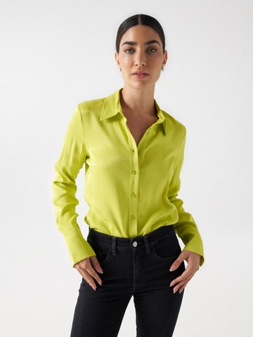 Salsa Jeans Blouse in Green: front