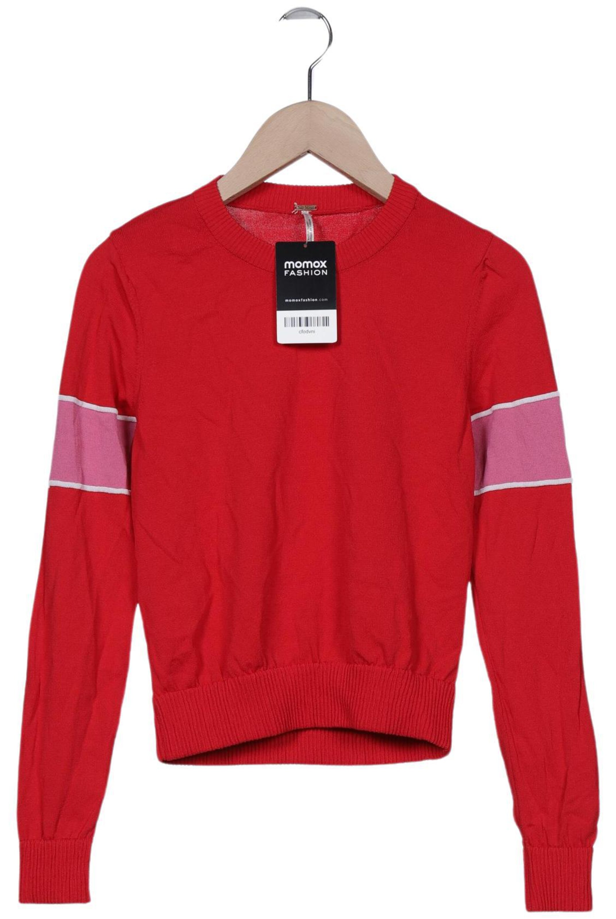 Free People Pullover XS in Rot: Vorderseite