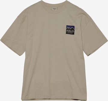 T-Shirt HALO en beige : devant