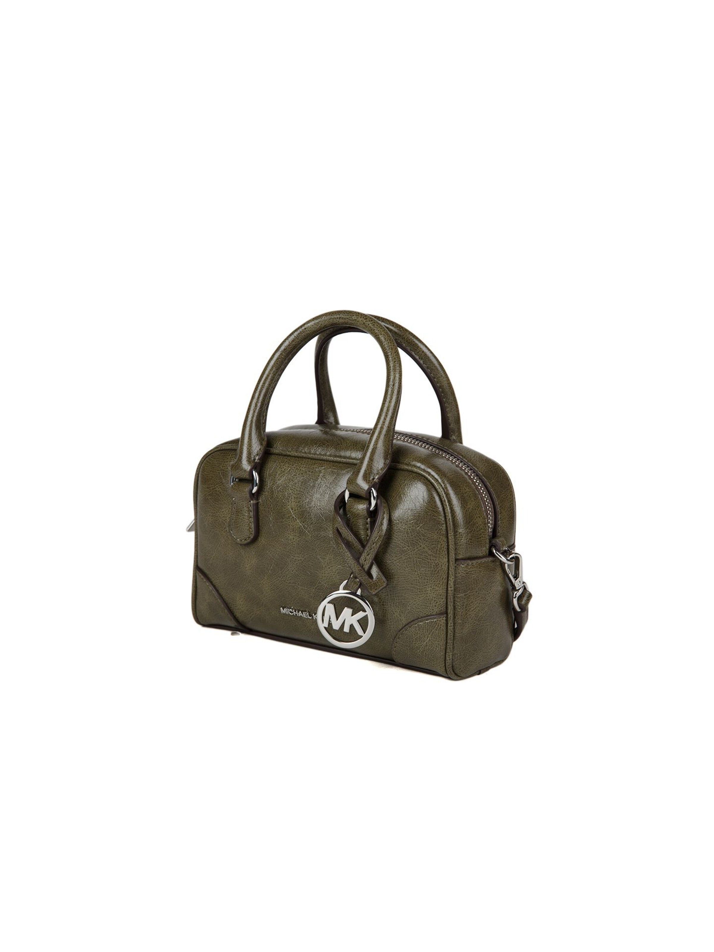 Michael Kors Handtas 'Thompson Extra-Small Satchel Crossbody' in Groen