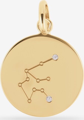 FAVS Pendant in Gold: front