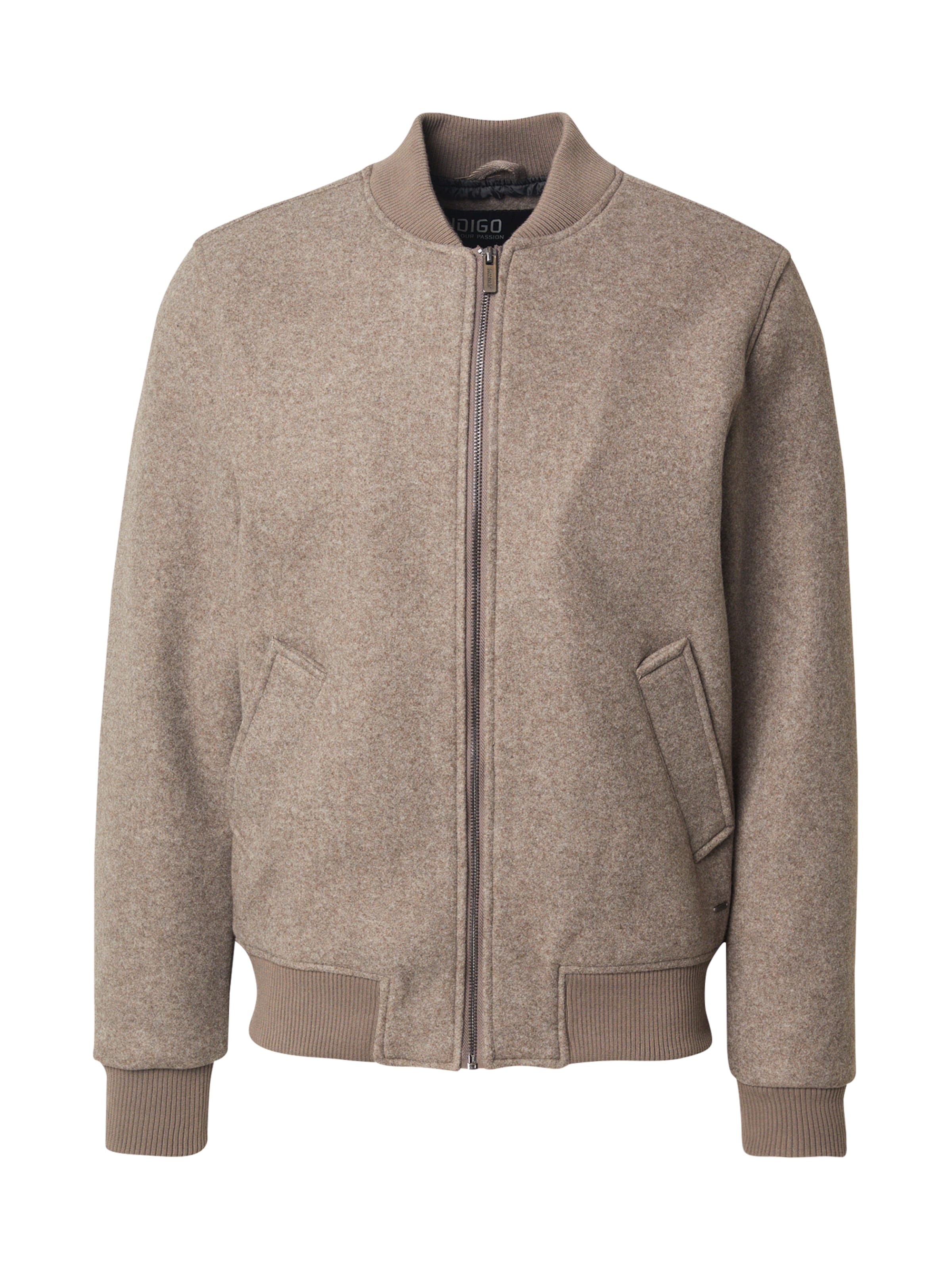 brūns INDICODE JEANS Starpsezonu jaka 'Alto': no priekšpuses