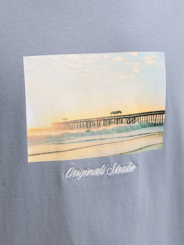 JACK & JONES Póló 'JORNORREBRO' - kék
