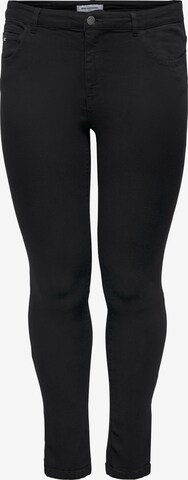 ONLY Carmakoma Skinny Jeans 'Karla' in Black: front