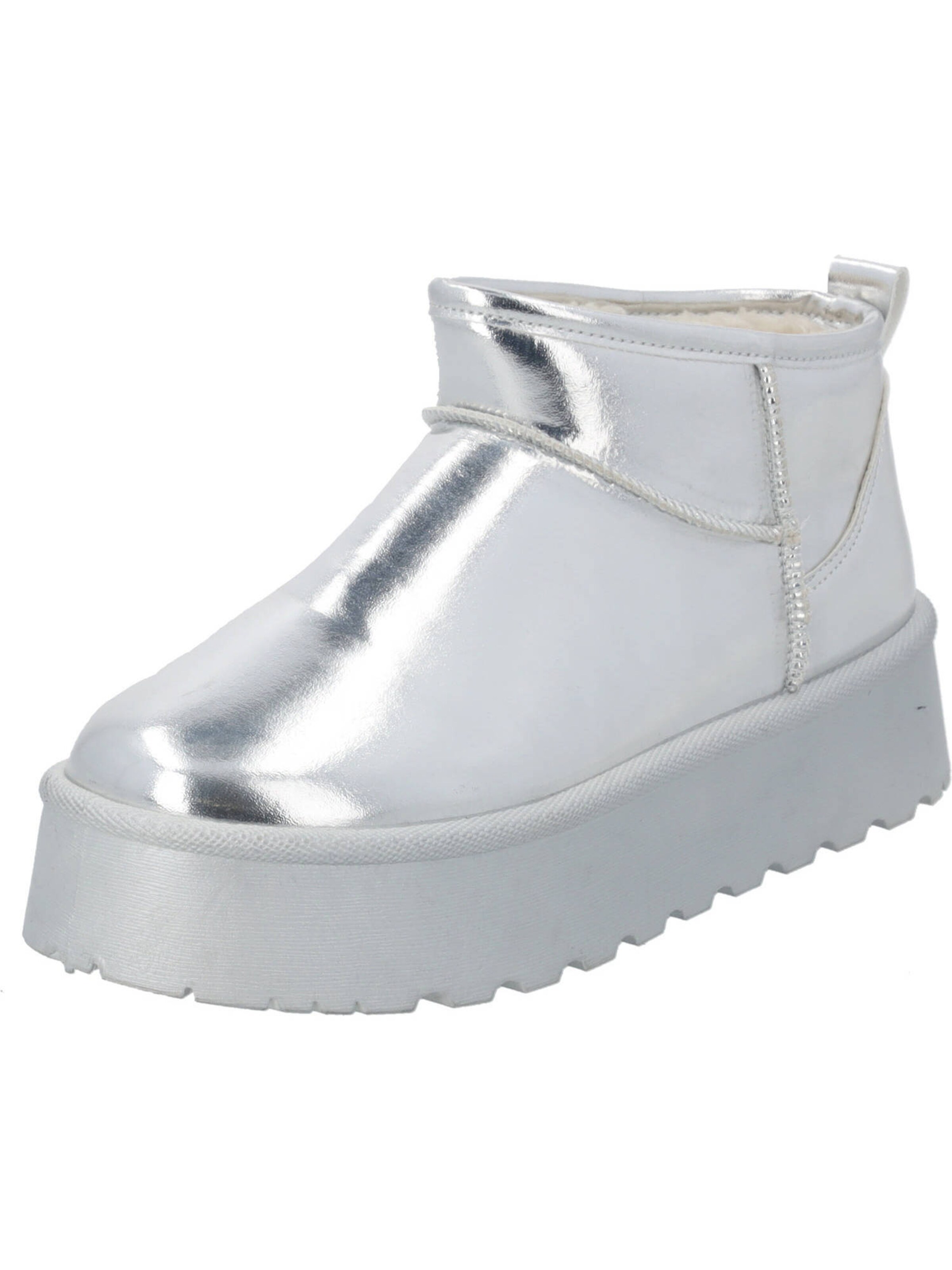 Palado Boots 'Thuxana' in Silver: front