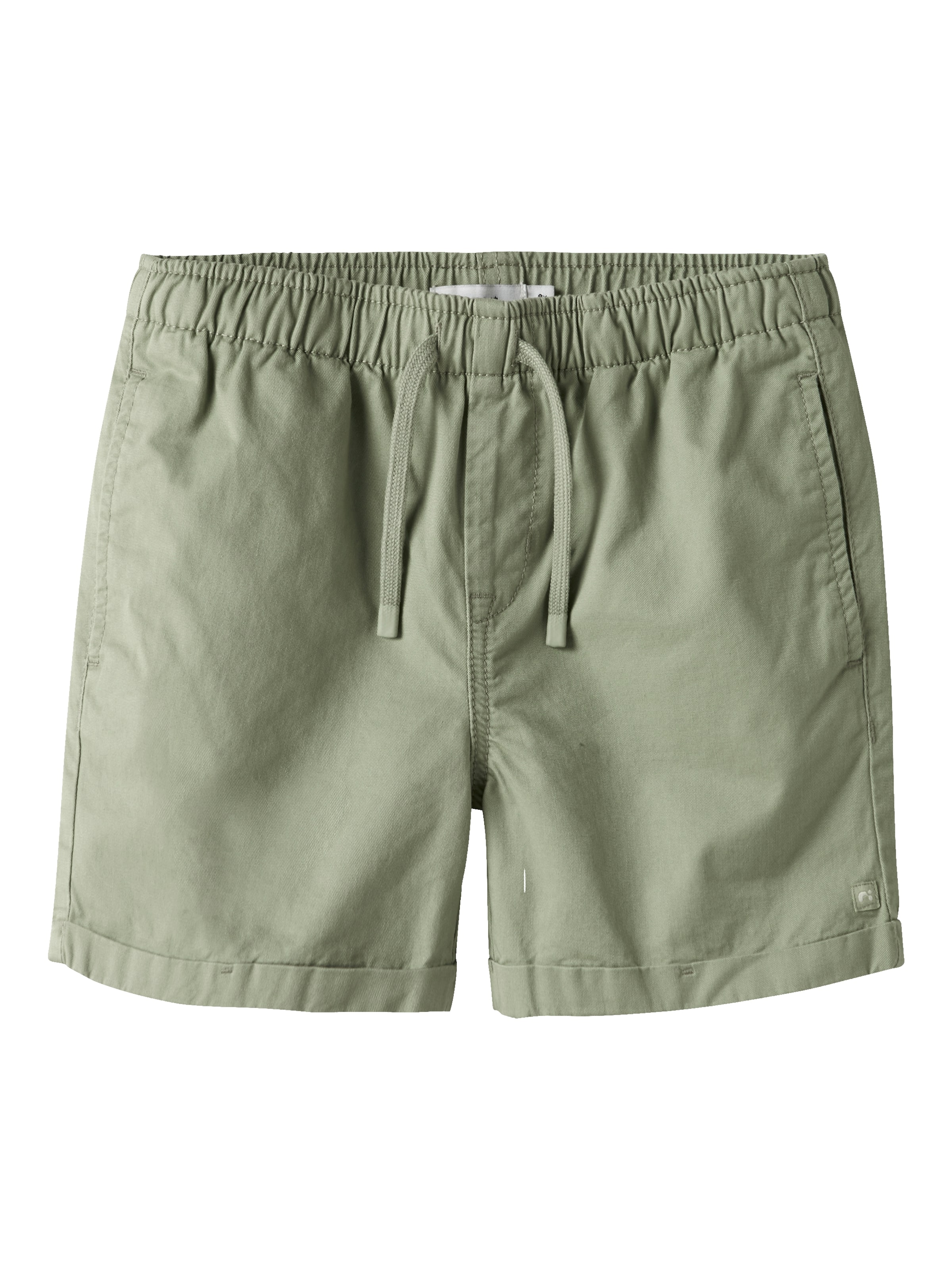 NAME IT Avar lõige Püksid, värv roheline: eest vaates