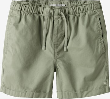 NAME IT Trousers in Green: front