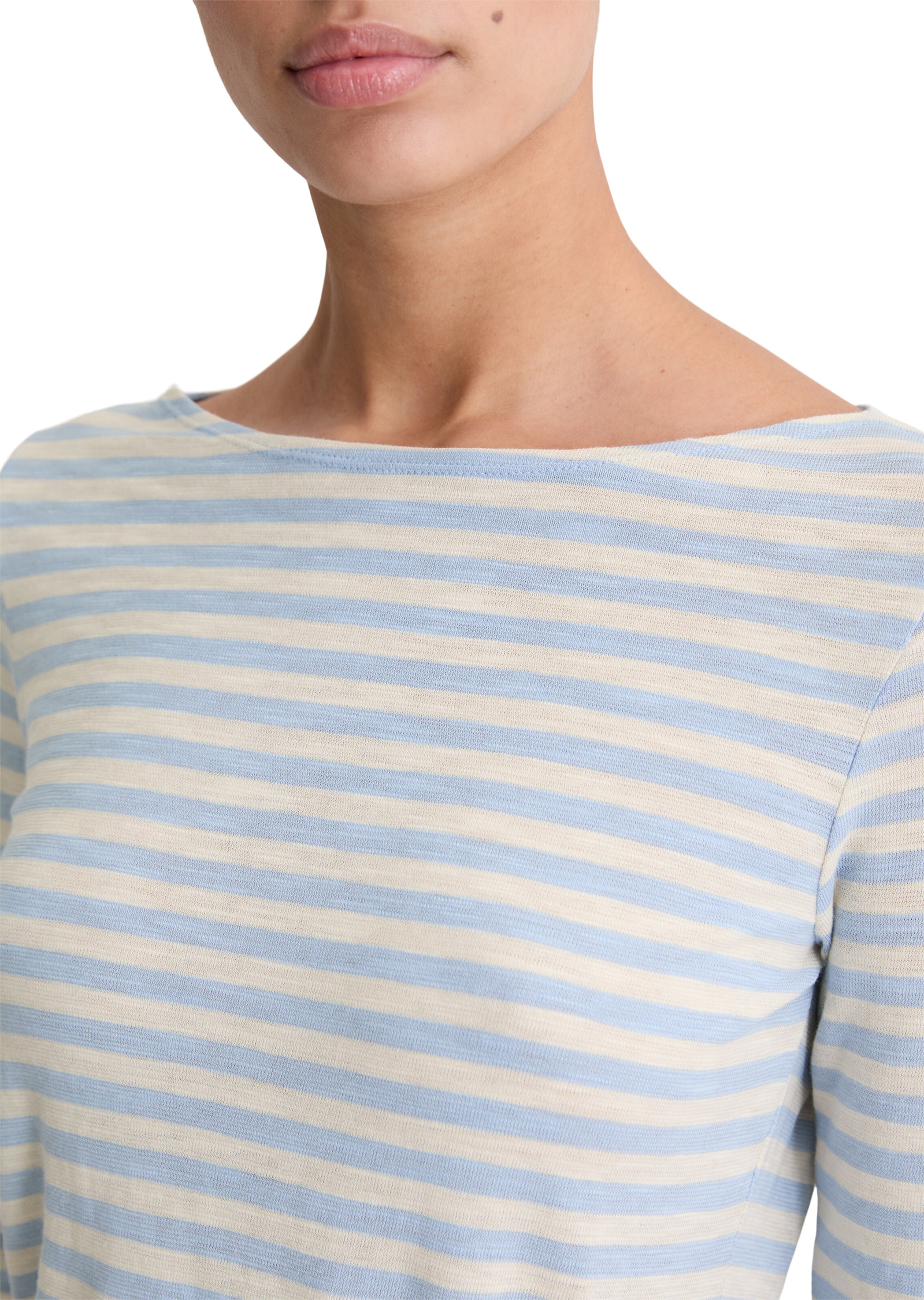 Marc O'Polo Shirt 'Essential' in Blau