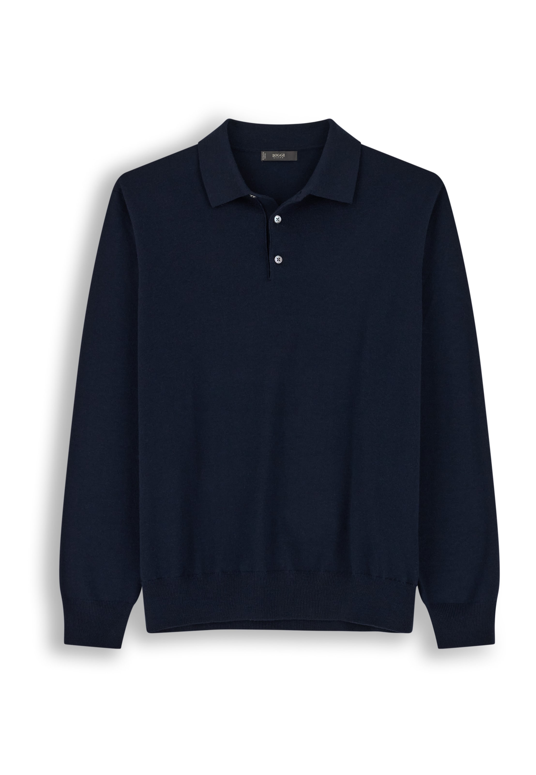 Pull-over Boggi Milano en bleu : devant