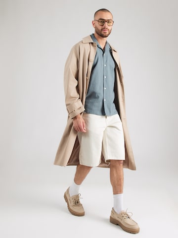 SELECTED Comfort fit Srajca 'SLHCLAY' | zelena barva