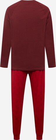Pijama lungă de la Calvin Klein Underwear pe roșu