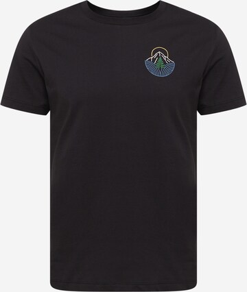 WESTMARK LONDON T-Shirt 'Line Mountain' in Schwarz: predná strana