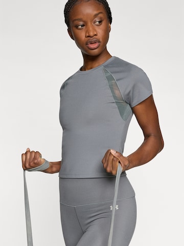 UNDER ARMOUR Функционална тениска 'Motion' в сиво