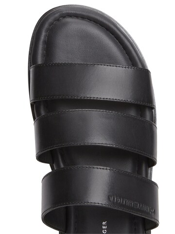 TOMMY HILFIGER Pantolette in Schwarz