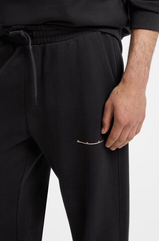 HUGO Loosefit Hose in Schwarz
