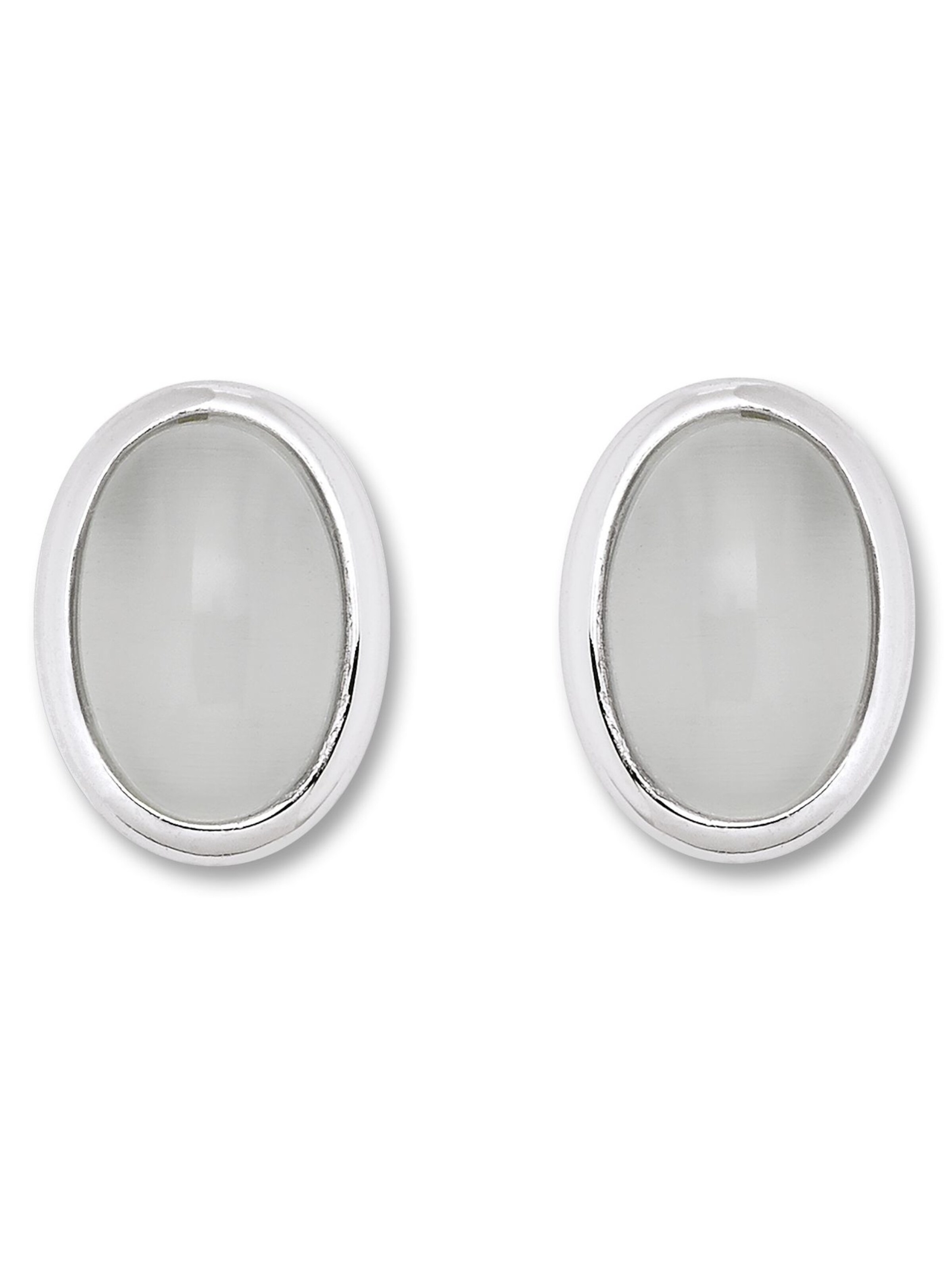 ONE ELEMENT Ohrringe in Silber: Vorderseite