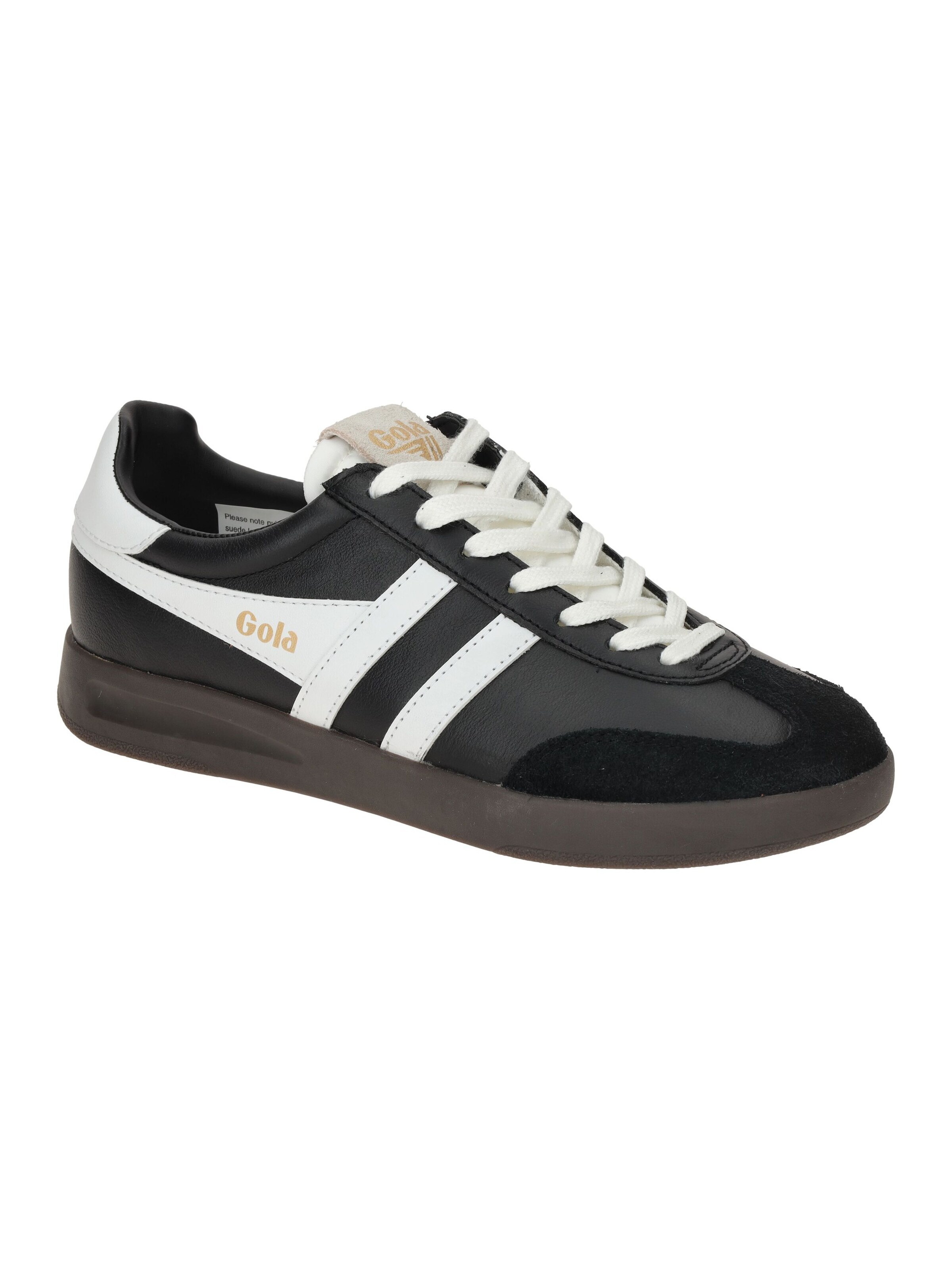 Gola Lace-Up Shoes 'Gola Cyclone Schuhe Sneakers schwarz Damen CLB743' in Black: front