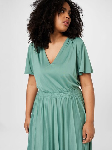 ABOUT YOU Curvy Dress 'Cathleen' in Green