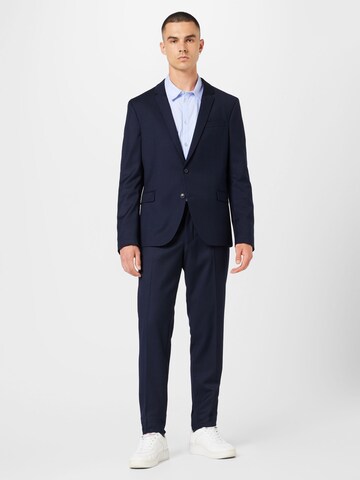 DRYKORN - Slimfit Fato 'OREGON' em azul: frente