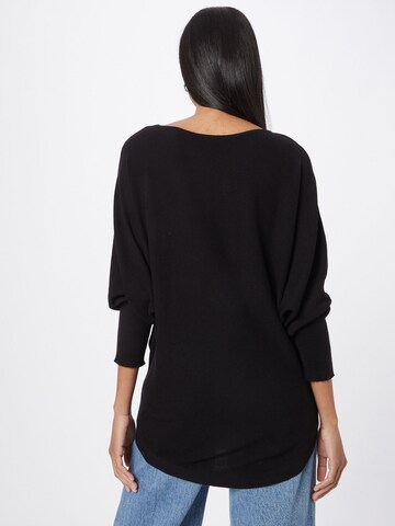 MORE & MORE Širok pulover | črna barva