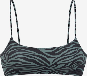 VENICE BEACHBustier Bikini gornji dio - zelena boja: prednji dio
