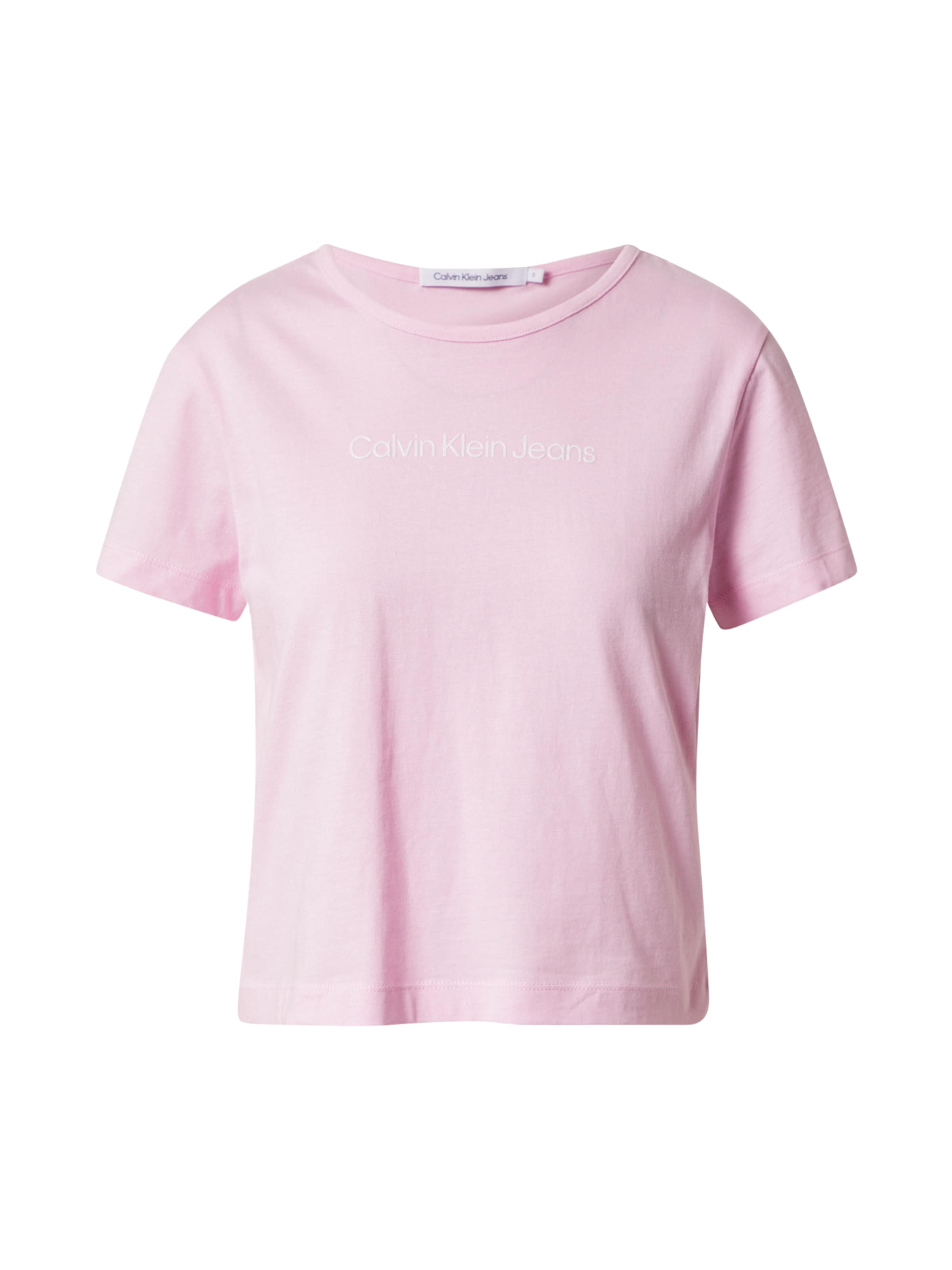 Frauen Shirts & Tops Calvin Klein Jeans T-Shirt in Rosa - ZA22297 Frauen Shirts & Tops Calvin Klein Jeans T-Shirt in Rosa - ZA22297