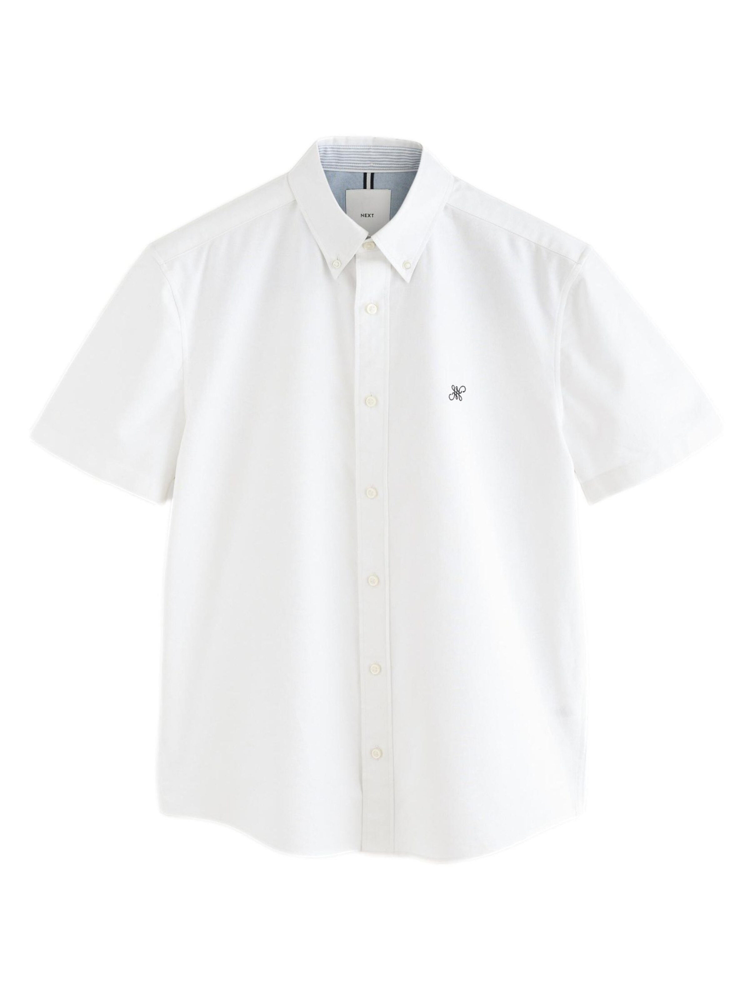 Next Comfort Fit Hemd in Weiß: Vorderseite