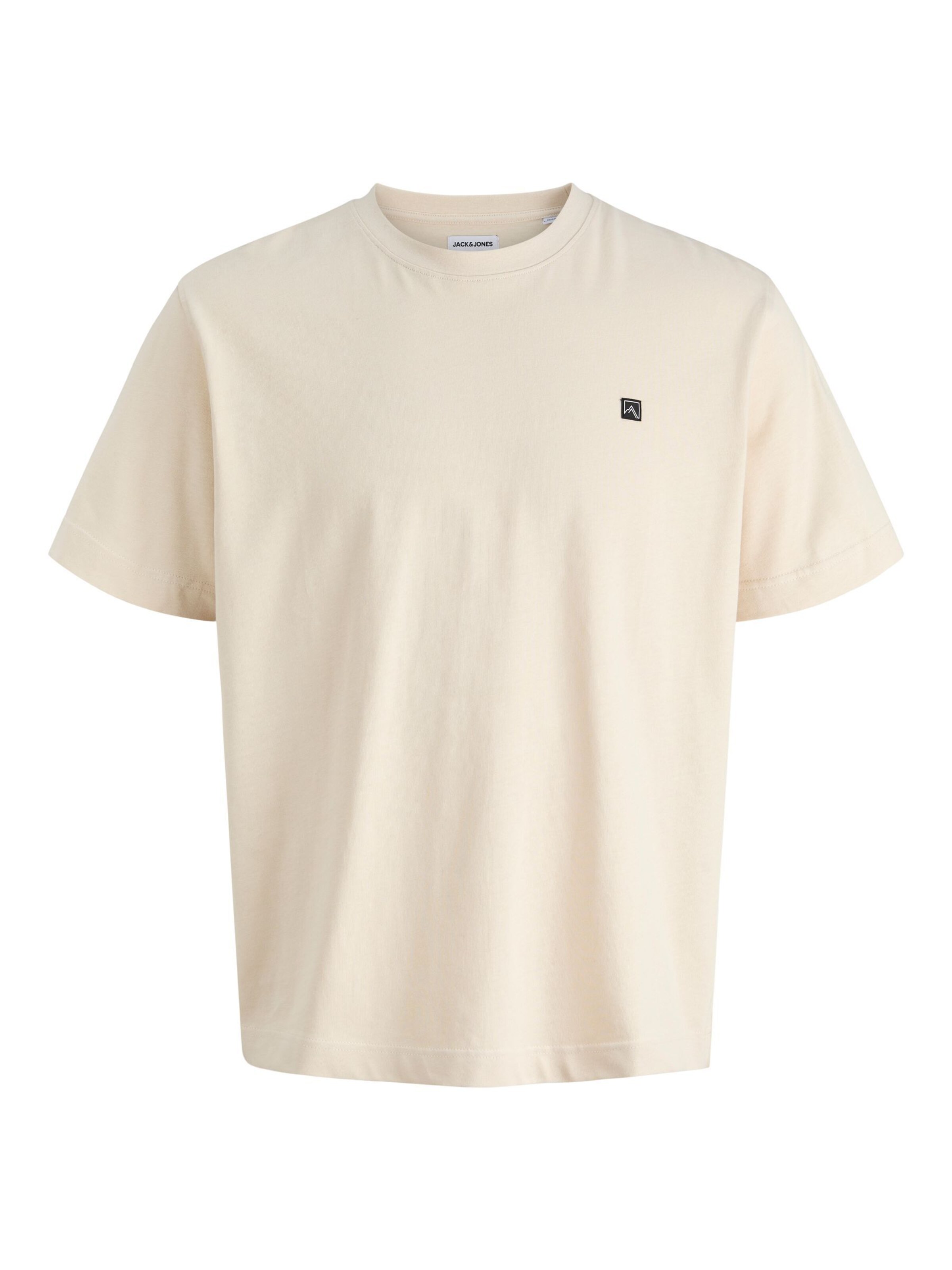 JACK & JONES Bluser & t-shirts 'JJAw25' i beige / sort, Produktvisning