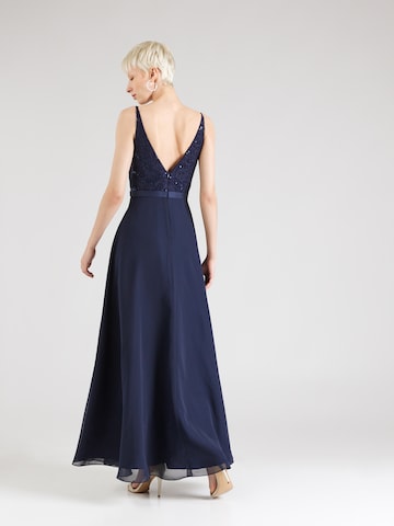 Robe de soirée SWING en bleu