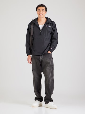 Champion Authentic Athletic Apparel Přechodná bunda – černá