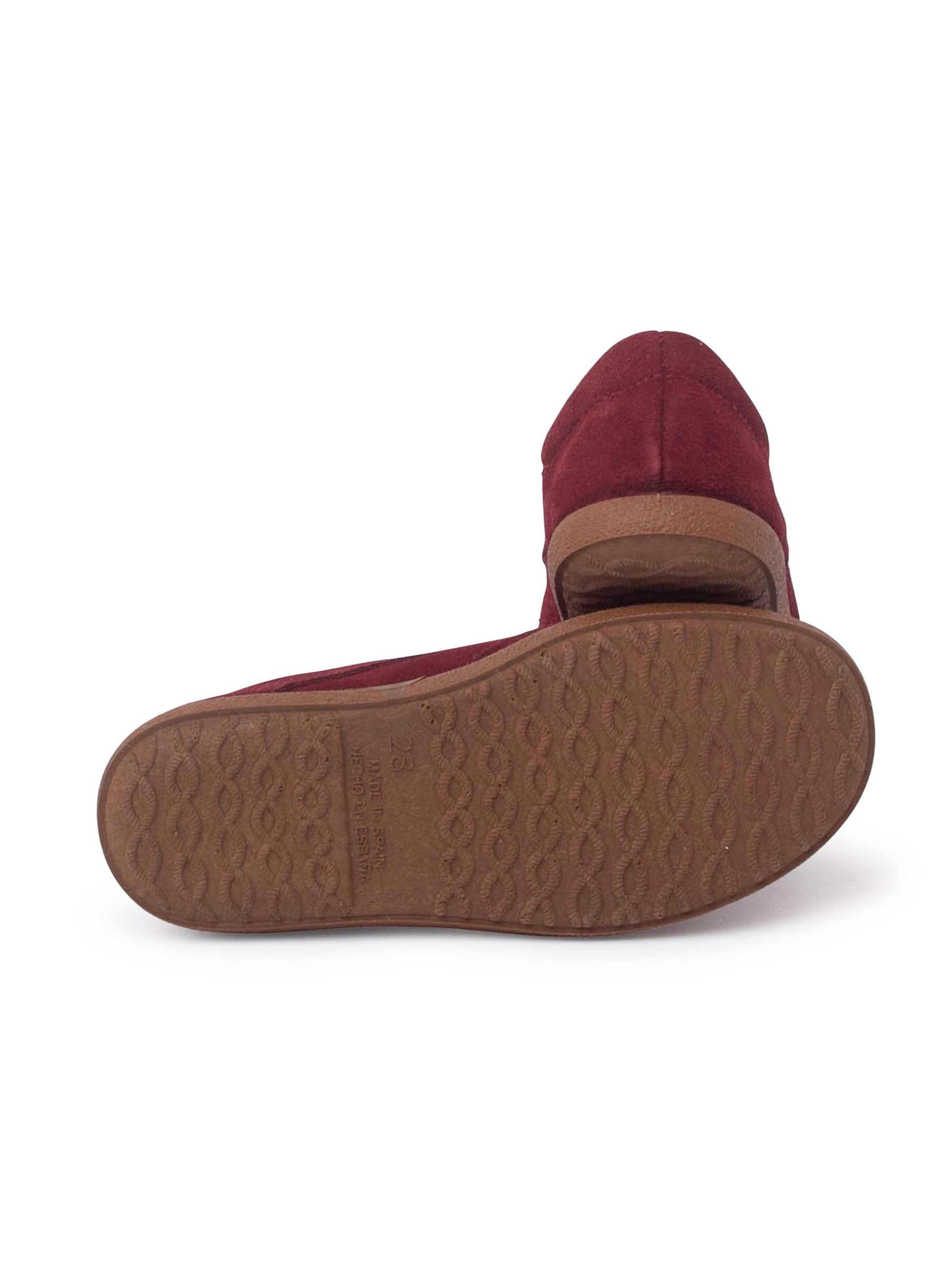 Scarpa bassa di Pisamonas in rosso