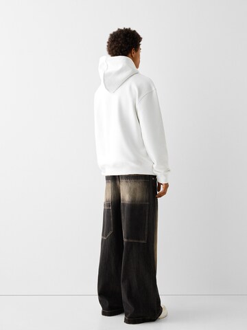 Bershka Sweatshirt i vit