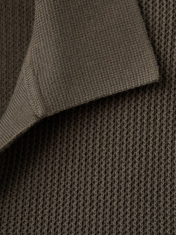 MANGO MAN T-shirt 'Salas' i brun