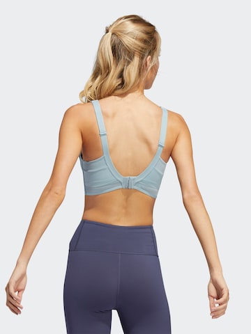 ADIDAS PERFORMANCE High Support Sports Bra in Blue