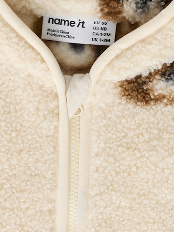 Giacca di pile 'NBMOrlaj' di NAME IT in beige