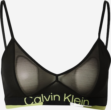 Calvin Klein Underwear Bygelfri Behå 'Future Shift' i svart: framsida