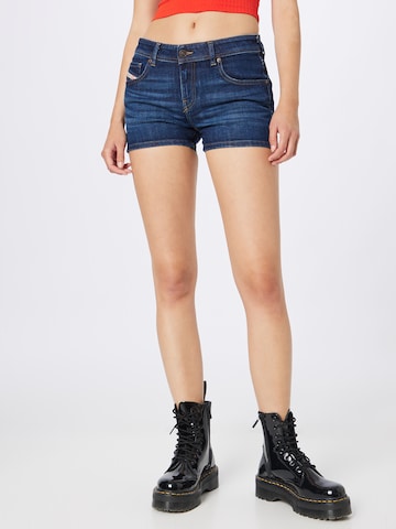 DIESEL Slimfit Jeans 'LYLA' in Blauw: voorkant