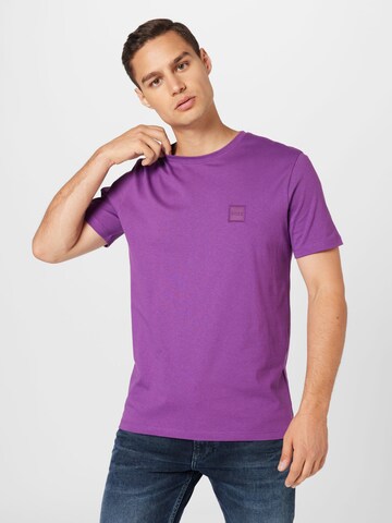 T-Shirt 'Tales 1' BOSS Orange en violet : devant