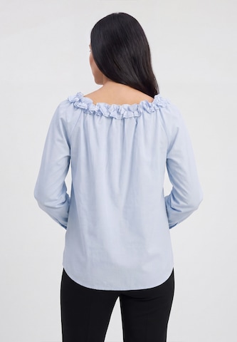 usha BLACK LABEL - Blusa em azul