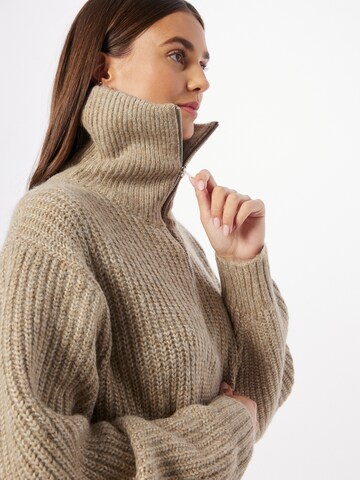 Gina Tricot Pullover 'Leslie' in Beige