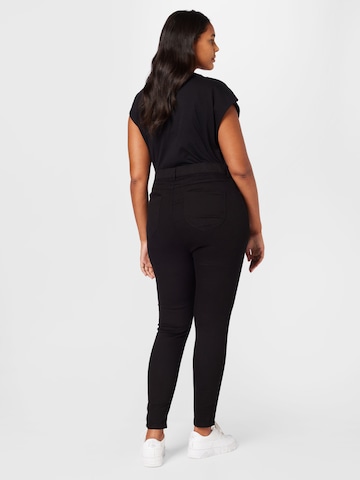 Dorothy Perkins Curve Skinny Trousers in Black