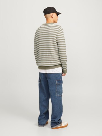 JACK & JONES Trui 'JOREaton' in Groen