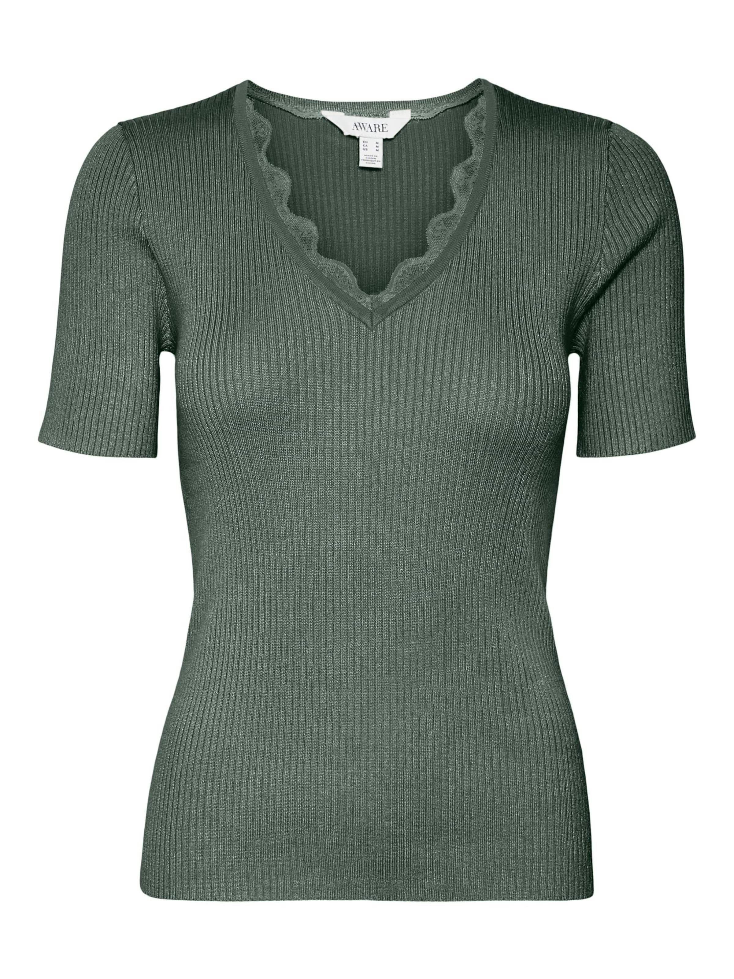 Pull-over 'VMVilja' VERO MODA en vert : devant