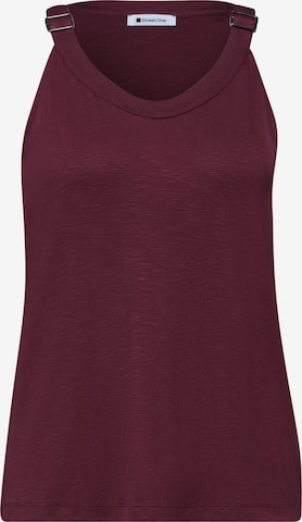 STREET ONE Top in Rot: Vorderseite