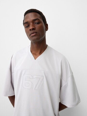T-Shirt Bershka en gris