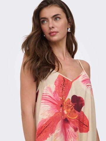 ONLY - Vestido 'ONLRESI-ELANOR' en beige