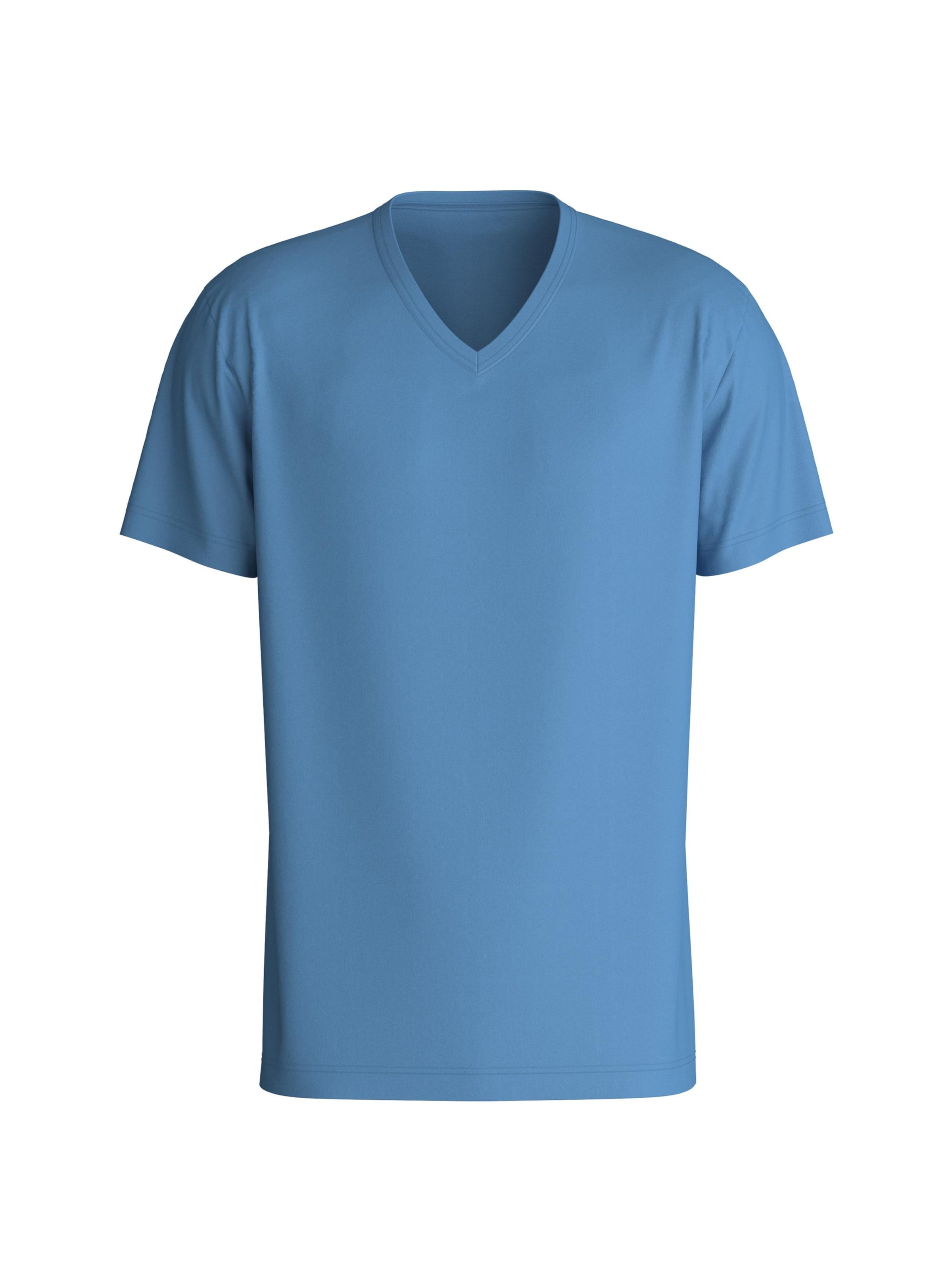 CALIDA Shirt 'Remix Xtra'‌‌‌ in Blau: Vorderseite