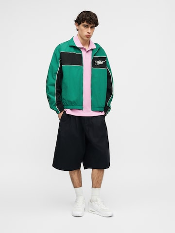 Nike Sportswear Átmeneti dzseki 'CLUB' - zöld