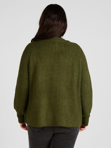 Cardigan 'BEVERLY CAR 1' Fransa Curve en vert