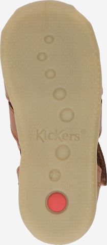 Kickers - Sapatos abertos 'BIGFLO-C' em bege